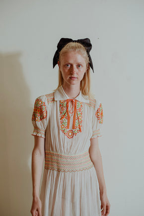 Antique 1920s Hungarian dress