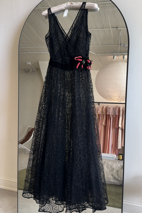1930s soutache gown set, France