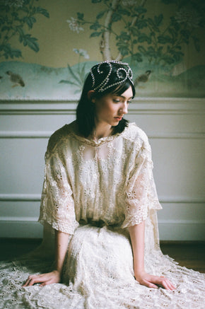 Antique 1920s Flapper headpiece