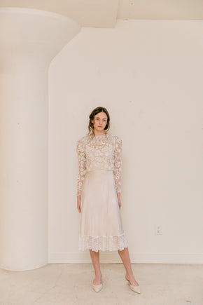1910s Irish crochet blouse #2