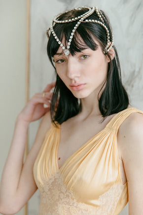 Antique 1920s Flapper headpiece
