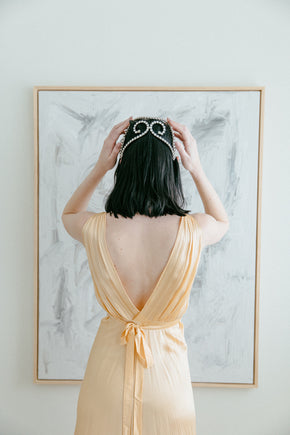 Antique 1920s Flapper headpiece