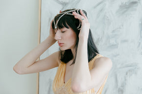 Antique 1920s Flapper headpiece