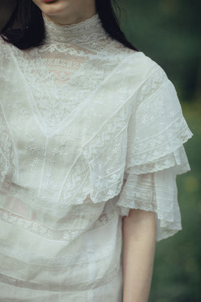 Edwardian lace blouse