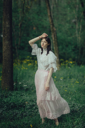 Edwardian lace blouse