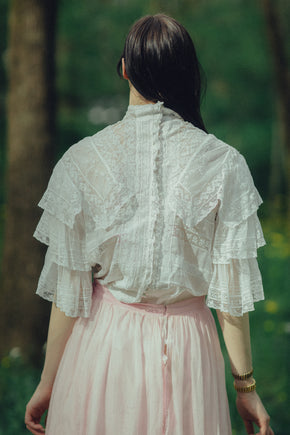 Edwardian lace blouse