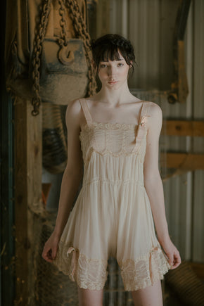 1920s silk step in