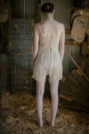 1920s silk step in