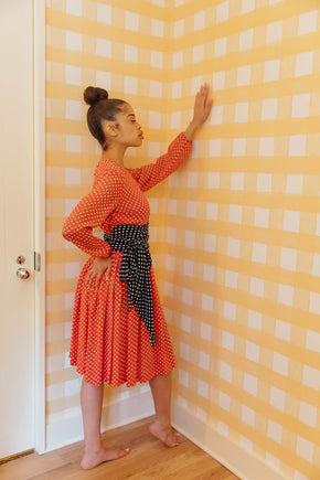 1970s Bill Blass crepe dress