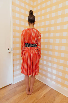 1970s Bill Blass crepe dress