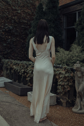 1930s silk lace slip