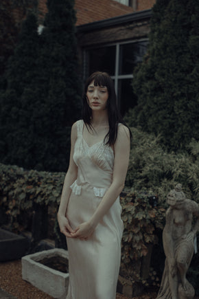 1930s silk lace slip