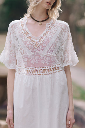 Victorian hairwork locket necklace