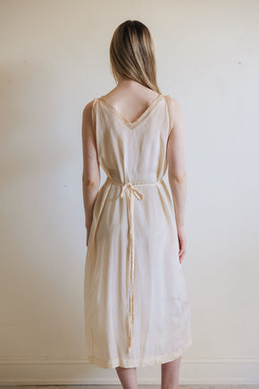1930s silk lace bridal trousseau set
