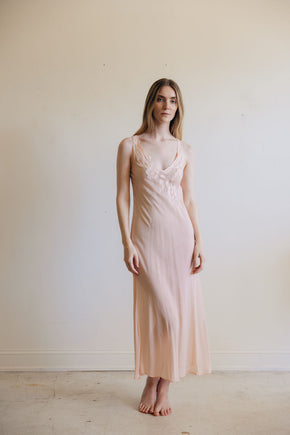 Vintage silk La Perla peignoir set