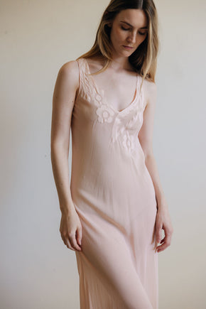 Vintage silk La Perla peignoir set
