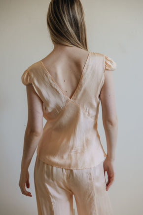 1930s silk lace PJ set