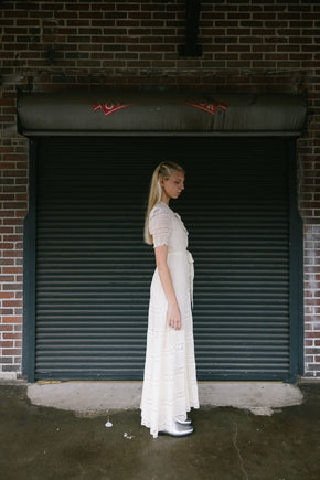 1930s Saks Fifth Avenue bridal peignoir set