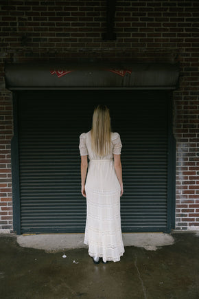 1930s Saks Fifth Avenue bridal peignoir set