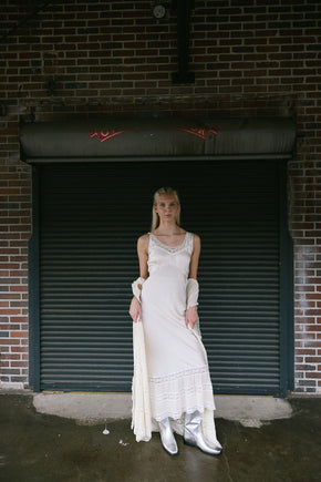1930s Saks Fifth Avenue bridal peignoir set