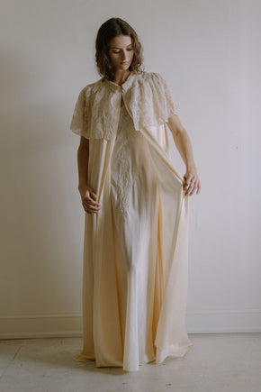 1940s Hatem bridal set