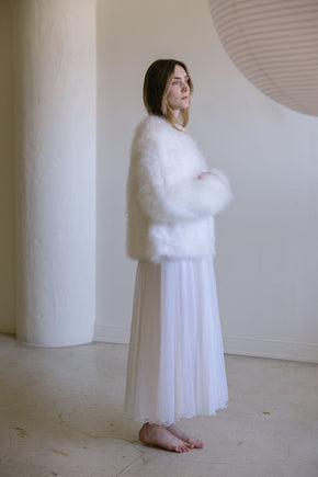 Vintage 1960s Neiman Marcus Marabou coat
