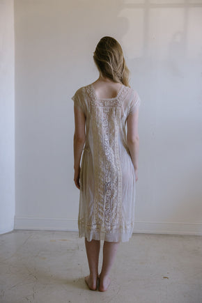 1920s net & Burrato Lace dress