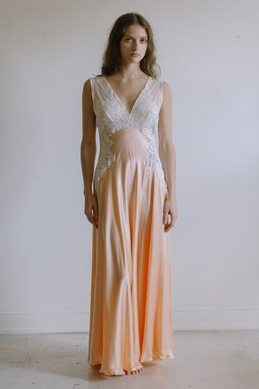 Vintage 1990s Italian handmade designer nightgown