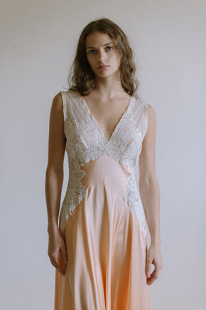 Vintage 1990s Italian handmade designer nightgown
