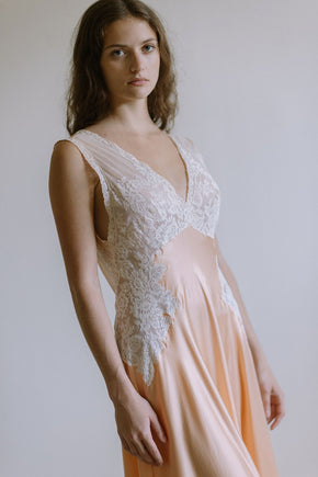 Vintage 1990s Italian handmade designer nightgown