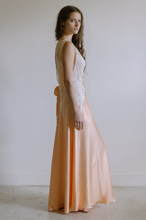 Vintage 1990s Italian handmade designer nightgown