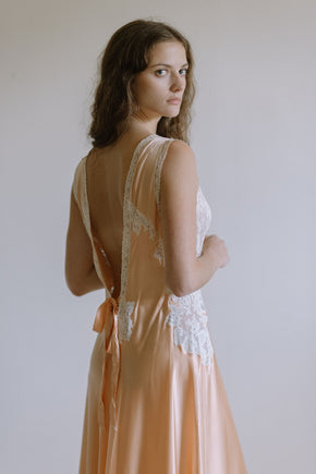 Vintage 1990s Italian handmade designer nightgown