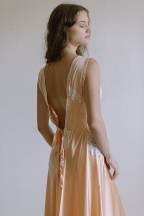 Vintage 1990s Italian handmade designer nightgown