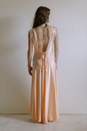Vintage 1990s Italian handmade designer nightgown