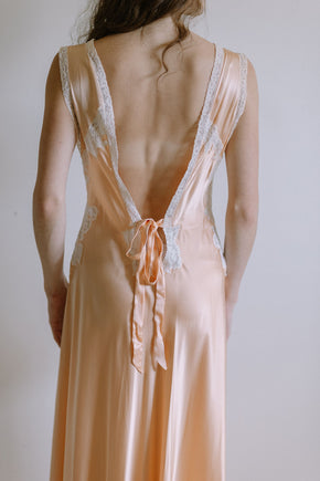 Vintage 1990s Italian handmade designer nightgown