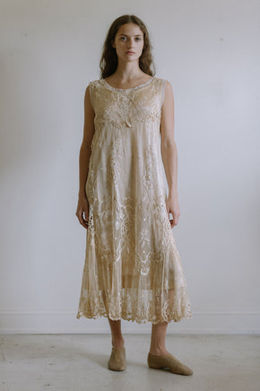 1920s lace & tulle gown