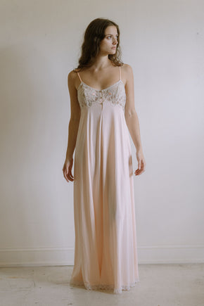 Vintage 1960s Lucie Ann Marabou robe set