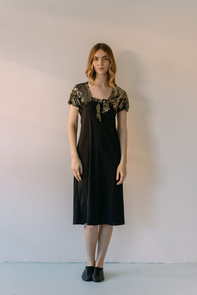 1930s gelatin sequin shrug