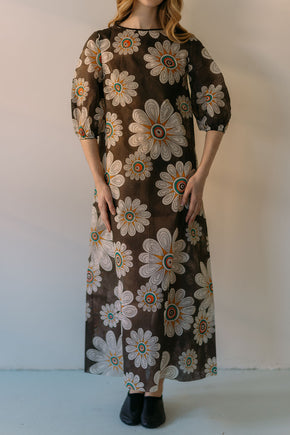 1960s James Sterling Paper Fashions dress