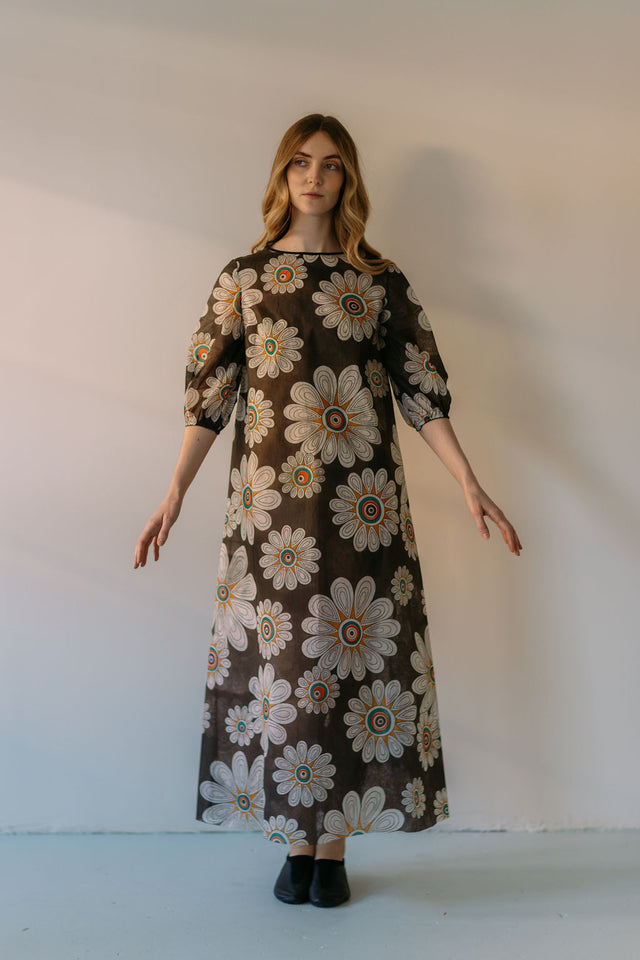 1960s James Sterling Paper Fashions dress