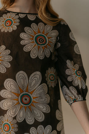 1960s James Sterling Paper Fashions dress