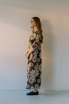 1960s James Sterling Paper Fashions dress