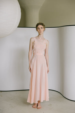 1930s silk nightgown, France
