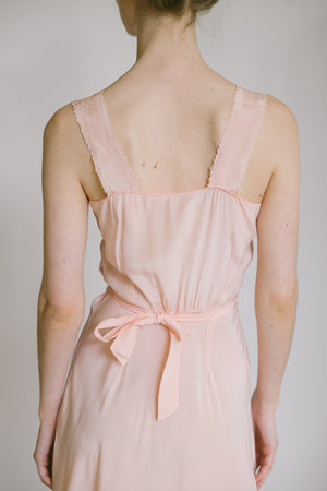 1930s silk nightgown, France