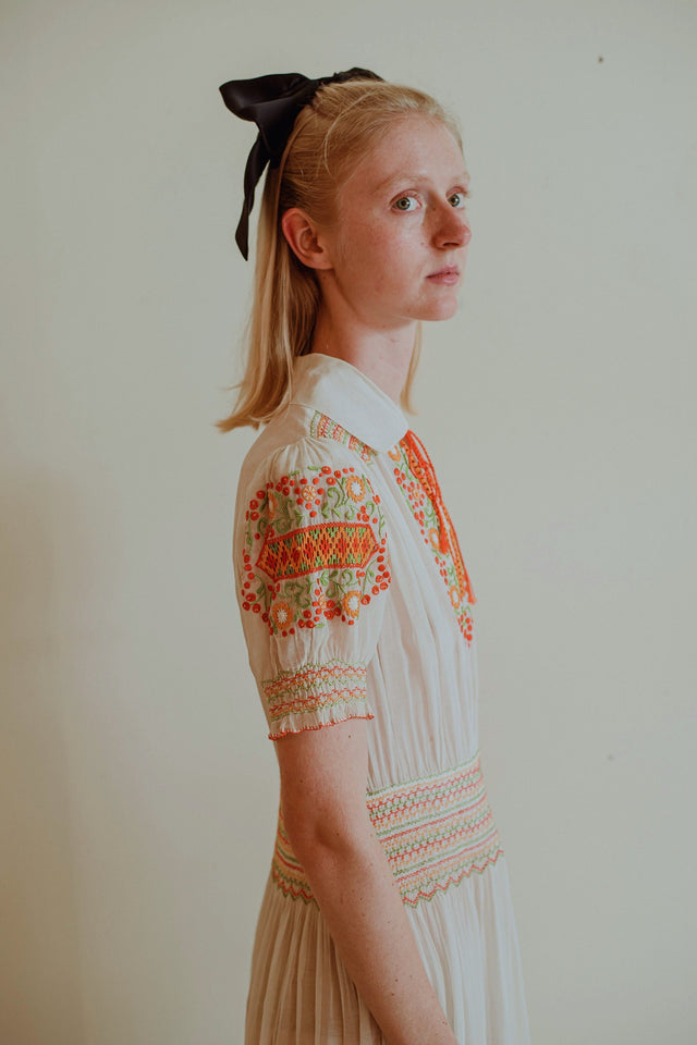 Antique 1920s Hungarian dress