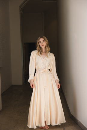 Vintage mid century Dior peignoir set