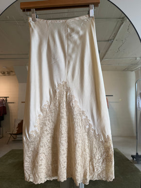 1930s bridal lingerie skirt