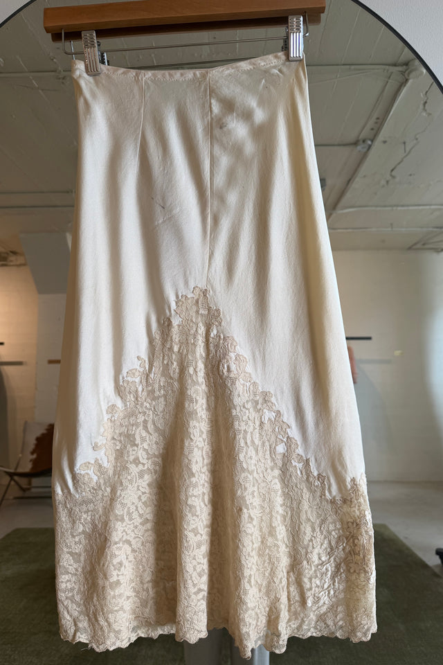 1930s bridal lingerie skirt