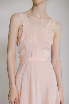 1930s silk nightgown, France