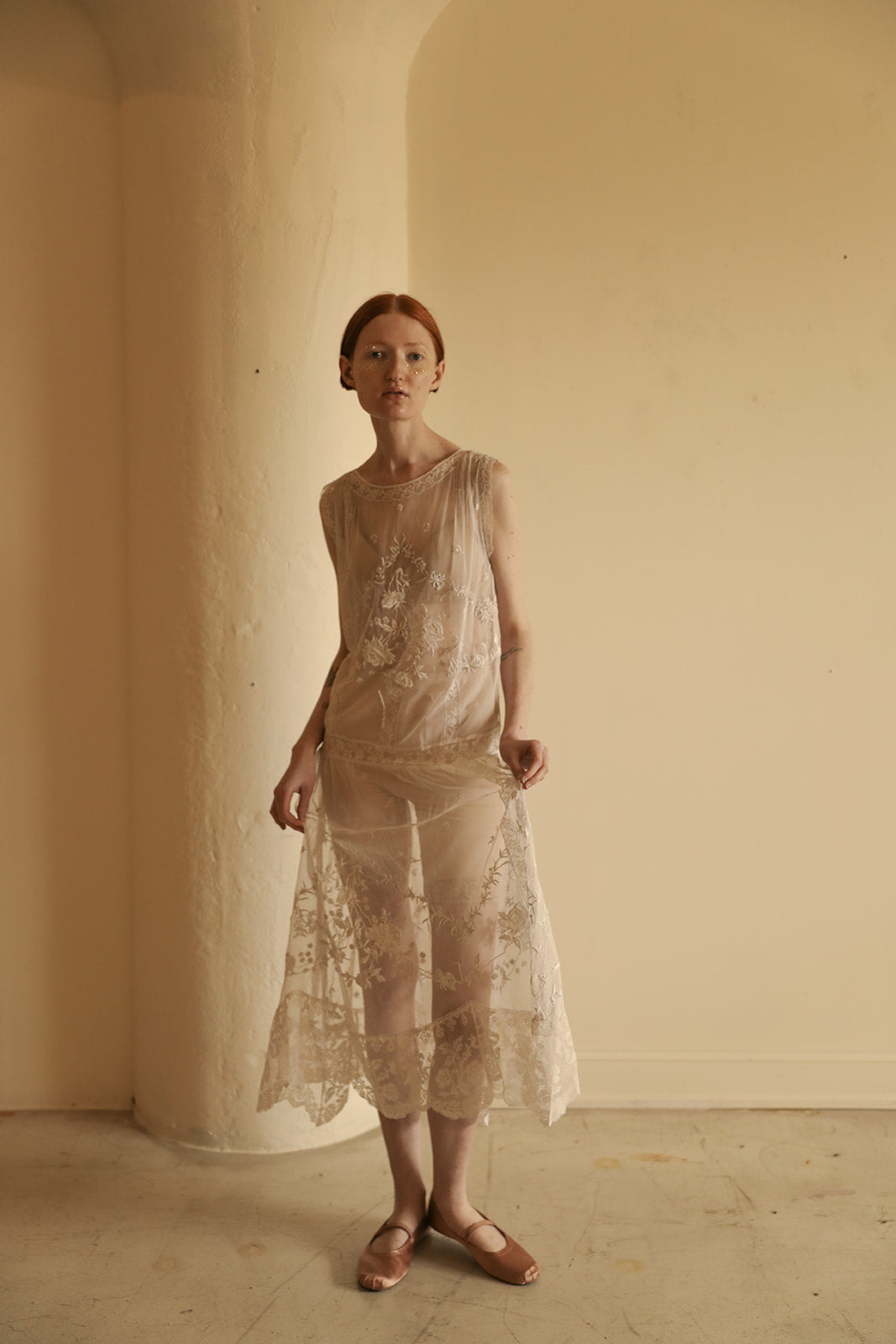 1920s French filet lace tulle dress – Devore Vintage 1920s French filet lace tulle dress – Devore Vintage